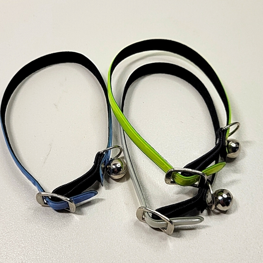 NEW Set of 3 dog puppy pet collars with bell charm